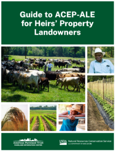 Cover photo for New Guide Helps Heirs Property Owners Consider Ag Conservation Easements